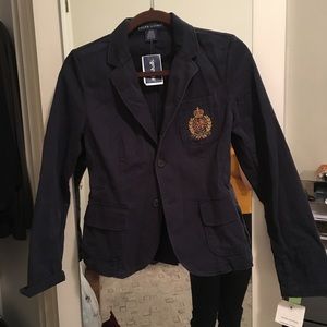 RARE Polo by Ralph Lauren Sport 100% Cotton Blazer